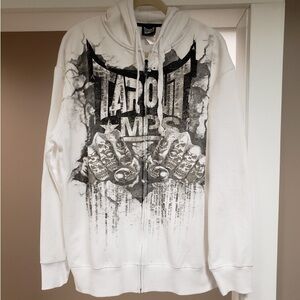 RARE Vintage Y2K Tapout Full Zip MPS Hoodie
Hooded Sweatshirt Men’s XL